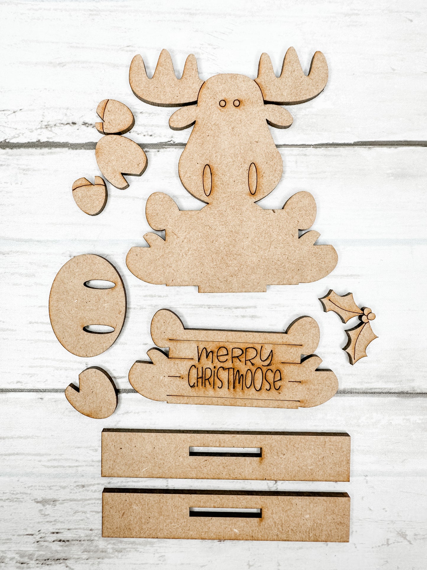 Mini Merry Christmoose Sitter DIY Kit