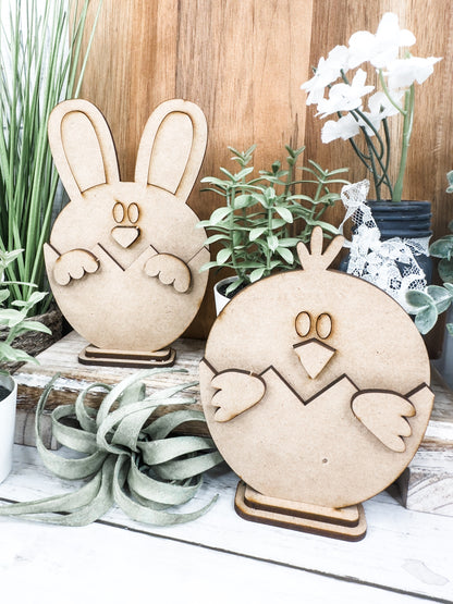 Little Bunny and Chick Pair DIY Kit