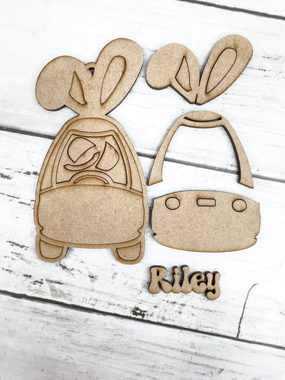 Personalized Easter Name Tag DIY Kit