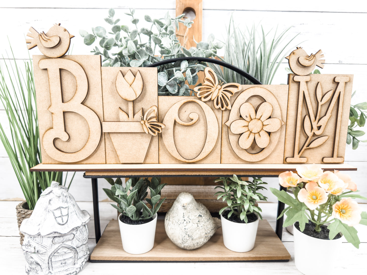Bloom Shelf Sitter Sign DIY Kit
