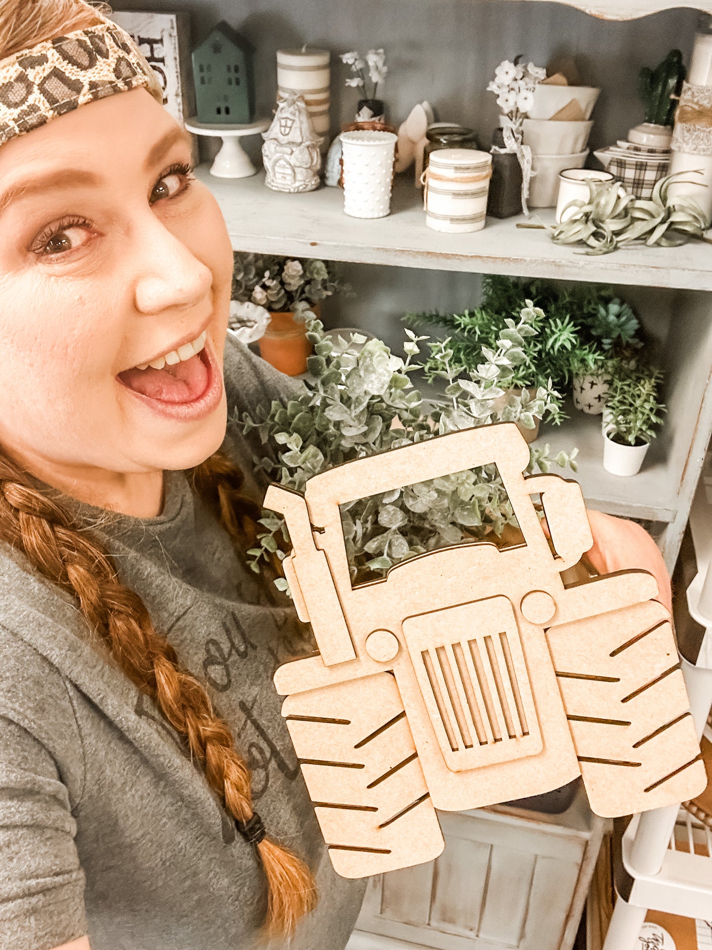 Tractor Planter Box DIY Kit