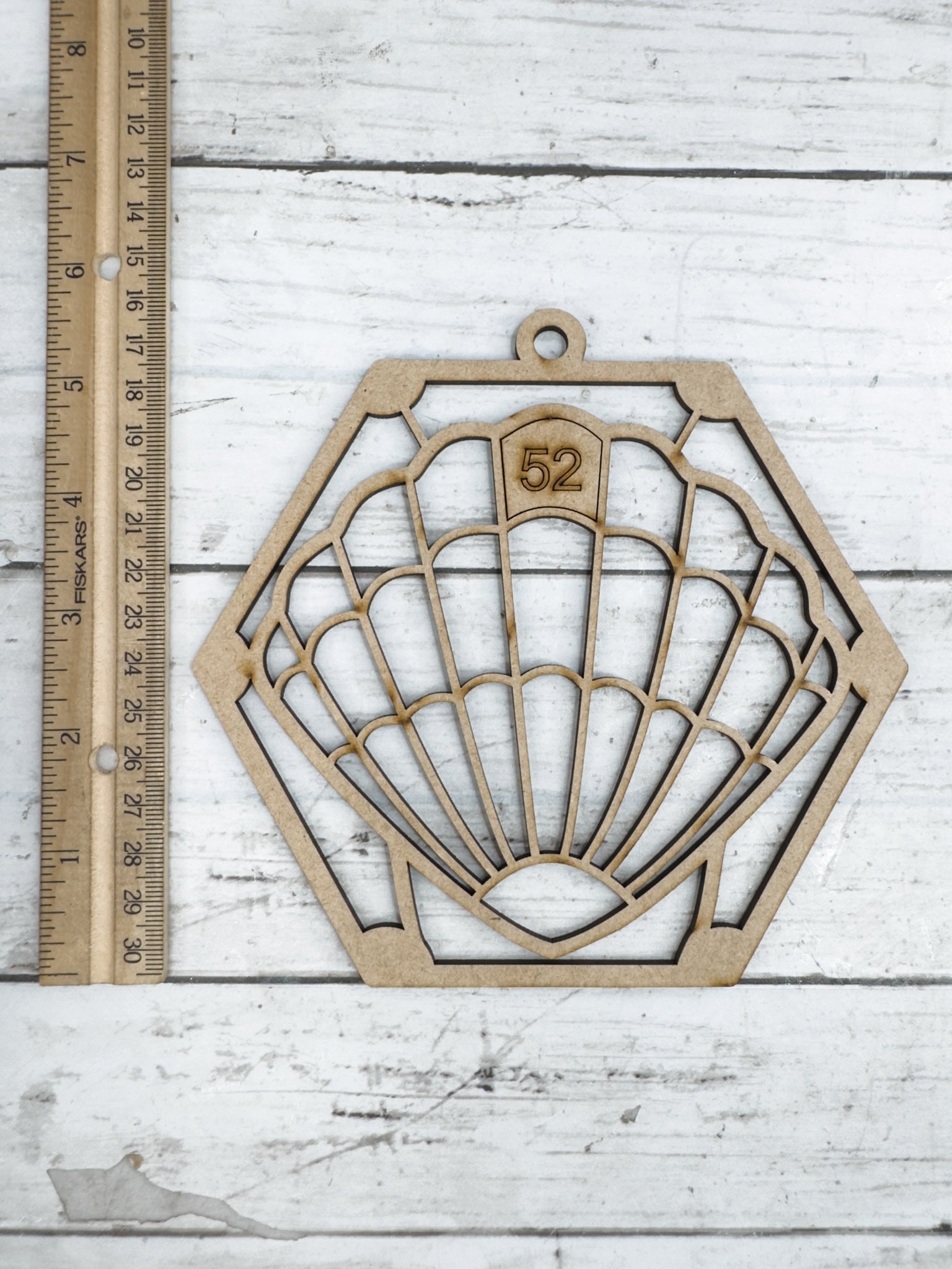 Style 52 Clam Shell Laser Cut Outline Frame Blank – The Makers Map ...