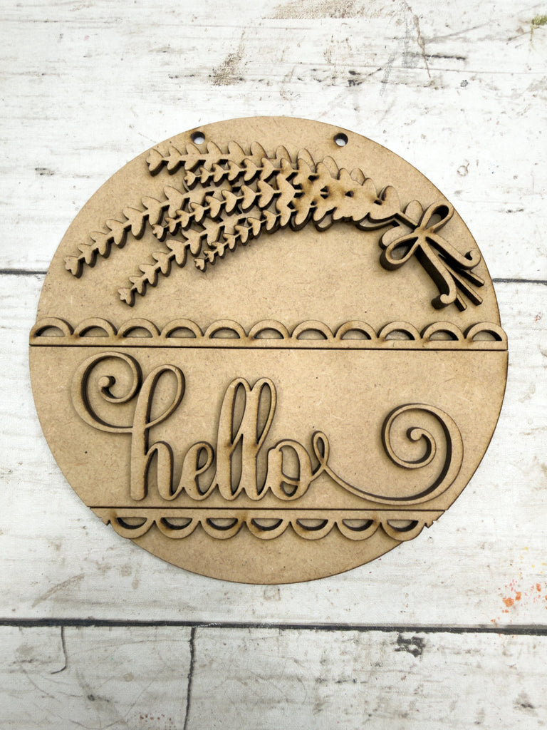 Christmas Car 5 in Round Sign DIY Kit – The Makers Map - DIY with Amber