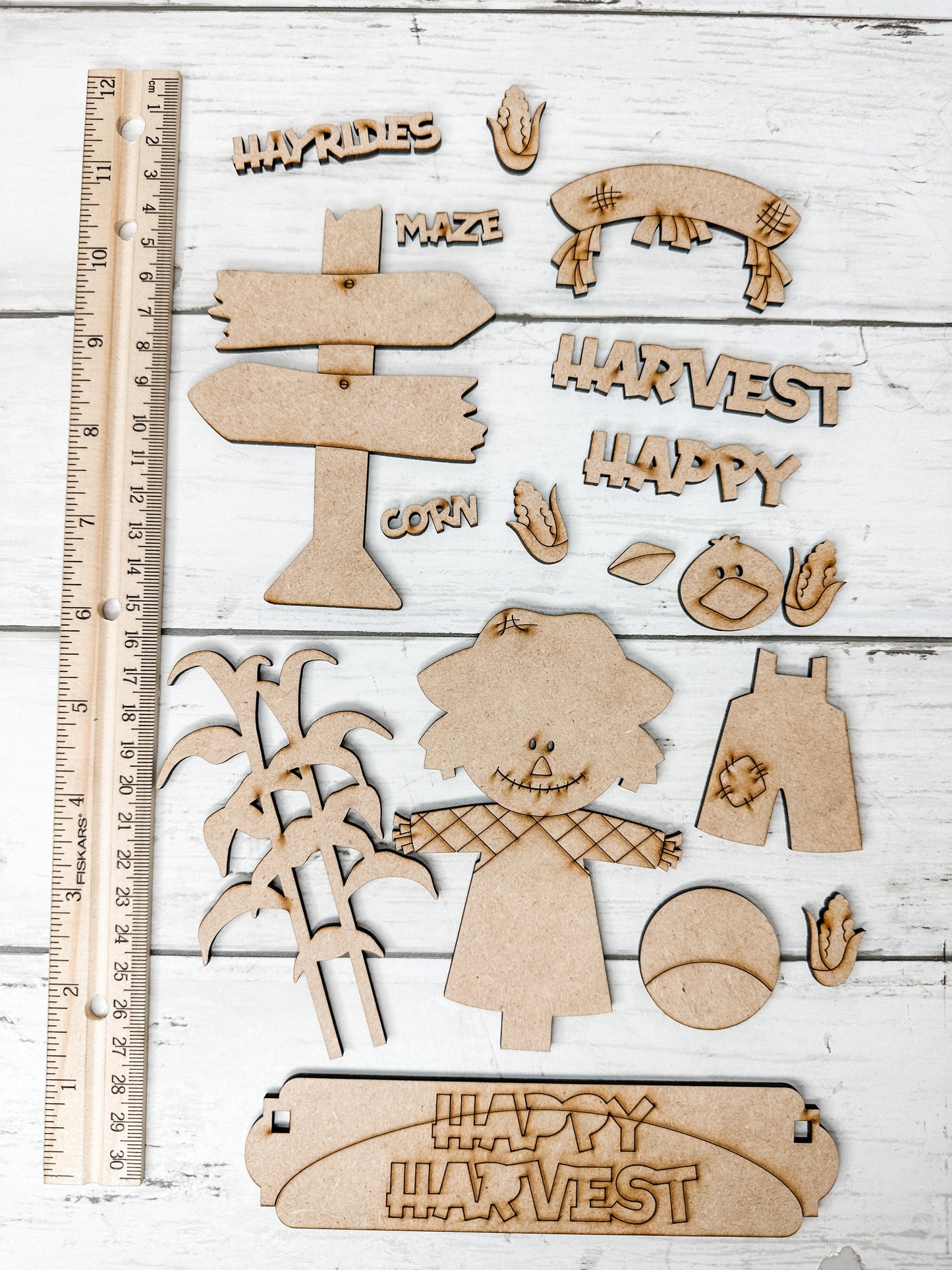 Happy Harvest Insert for Interchangeable bases DIY Craft Kit