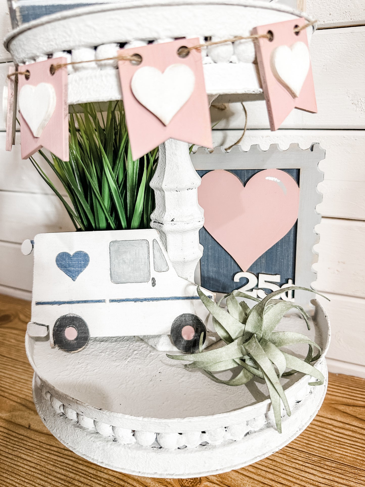 Valentine's Tier Tray Crafty Crate Past Box Kit (non-subscription)