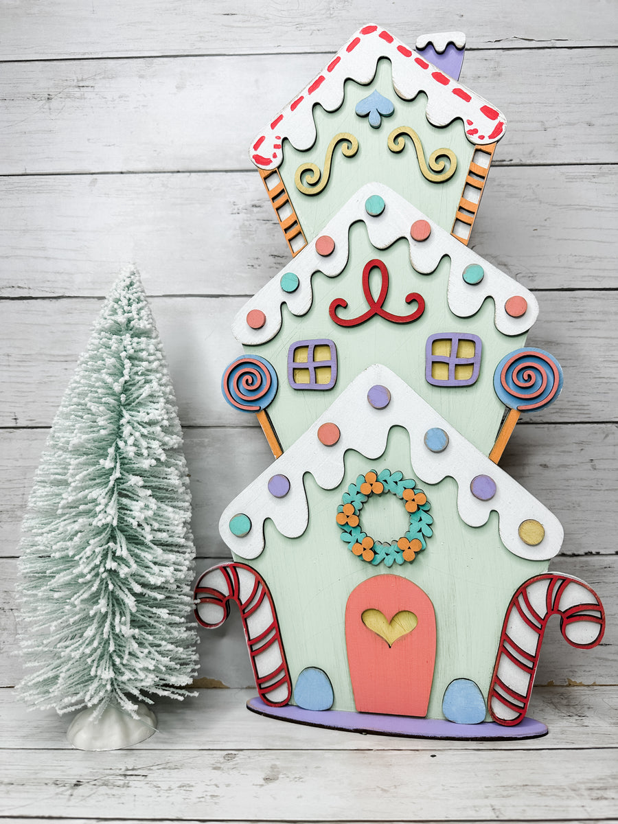 Gingerbread Candy Land House DIY Kit – The Makers Map - DIY with Amber