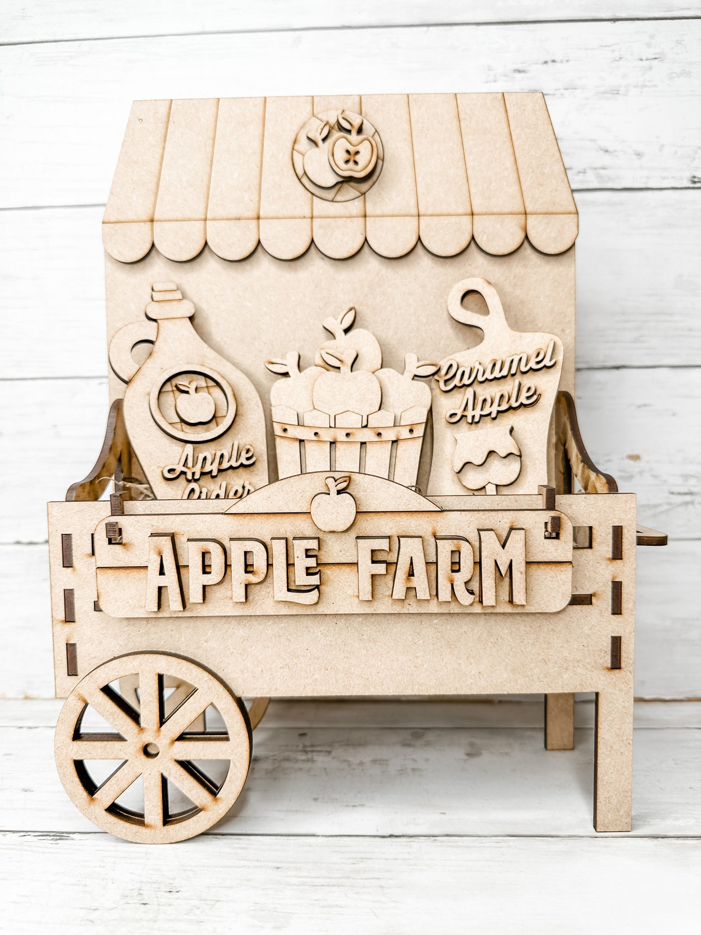 Apple Farm Insert for Interchangeable bases DIY Craft Kit