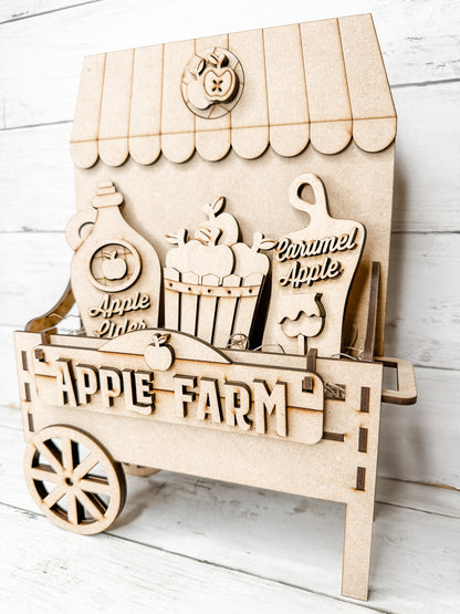 Apple Farm Insert for Interchangeable box bases DIY Craft Kit