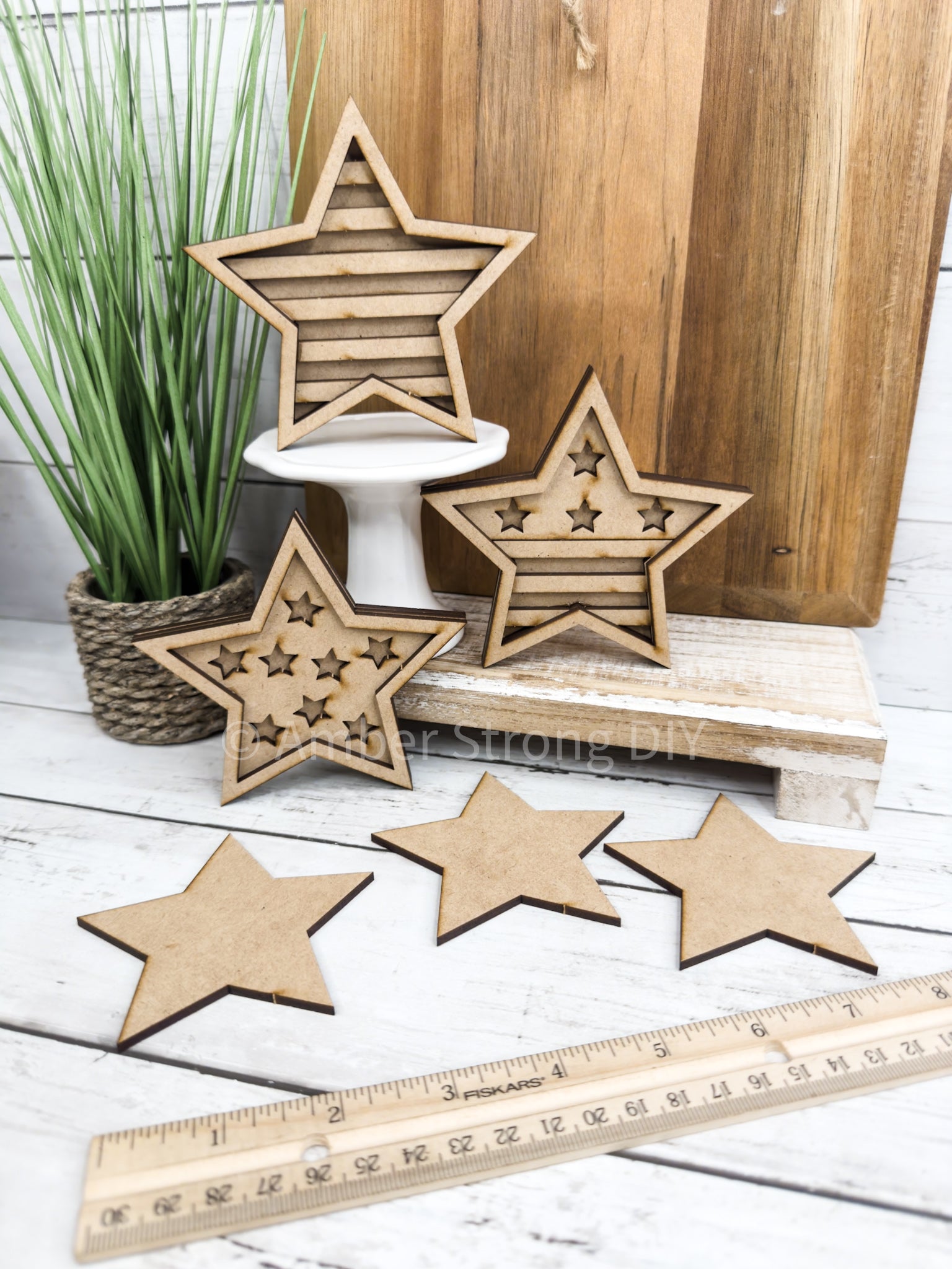 Star Diy Module 3 Framed Stars DIY Kit – The Makers Map - DIY with Amber