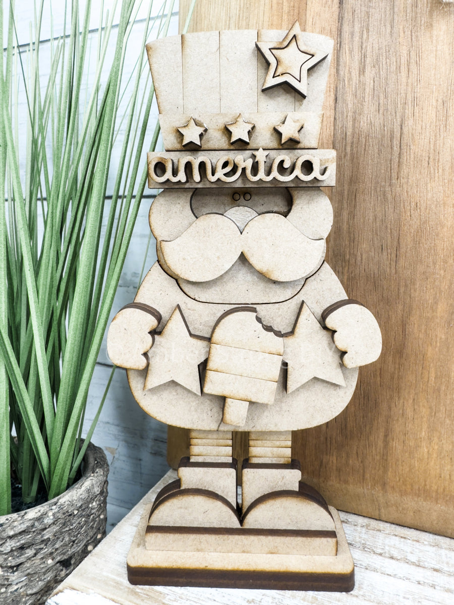 Mini Uncle Sam DIY Kit – The Makers Map - DIY with Amber