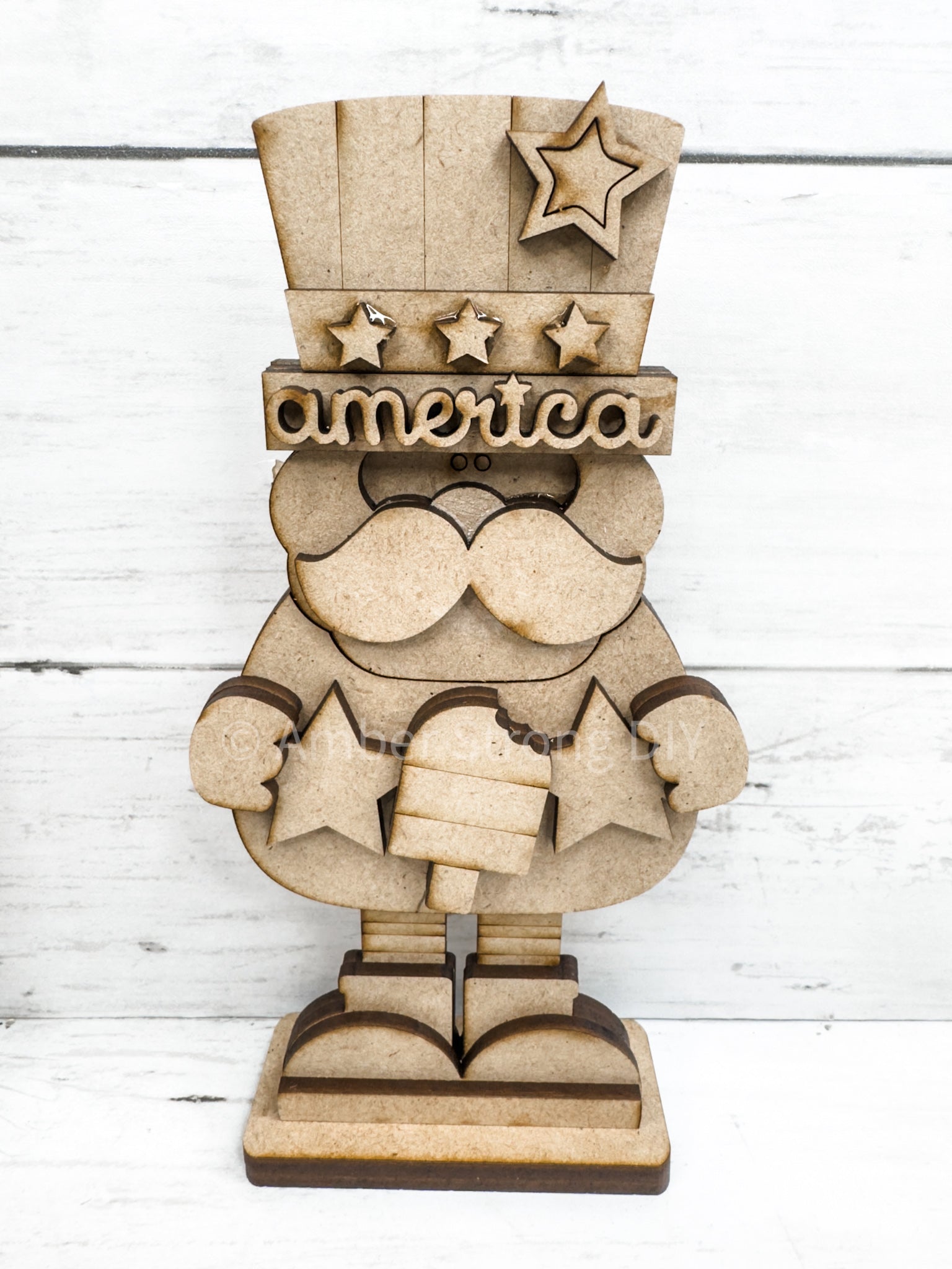 Mini Uncle Sam DIY Kit – The Makers Map - DIY with Amber