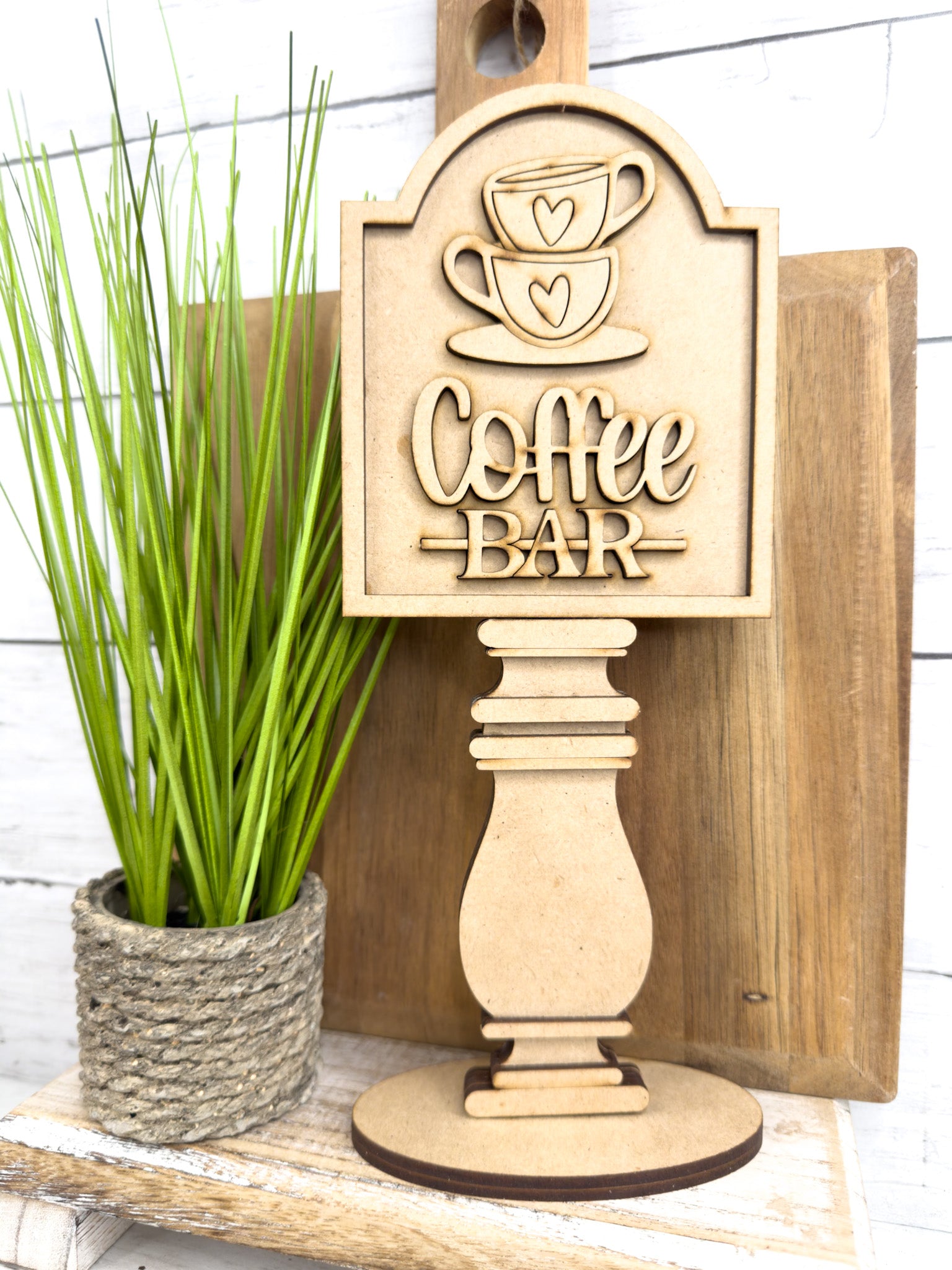 Coffee Bar Insert for Spindle Base – The Makers Map - DIY with Amber