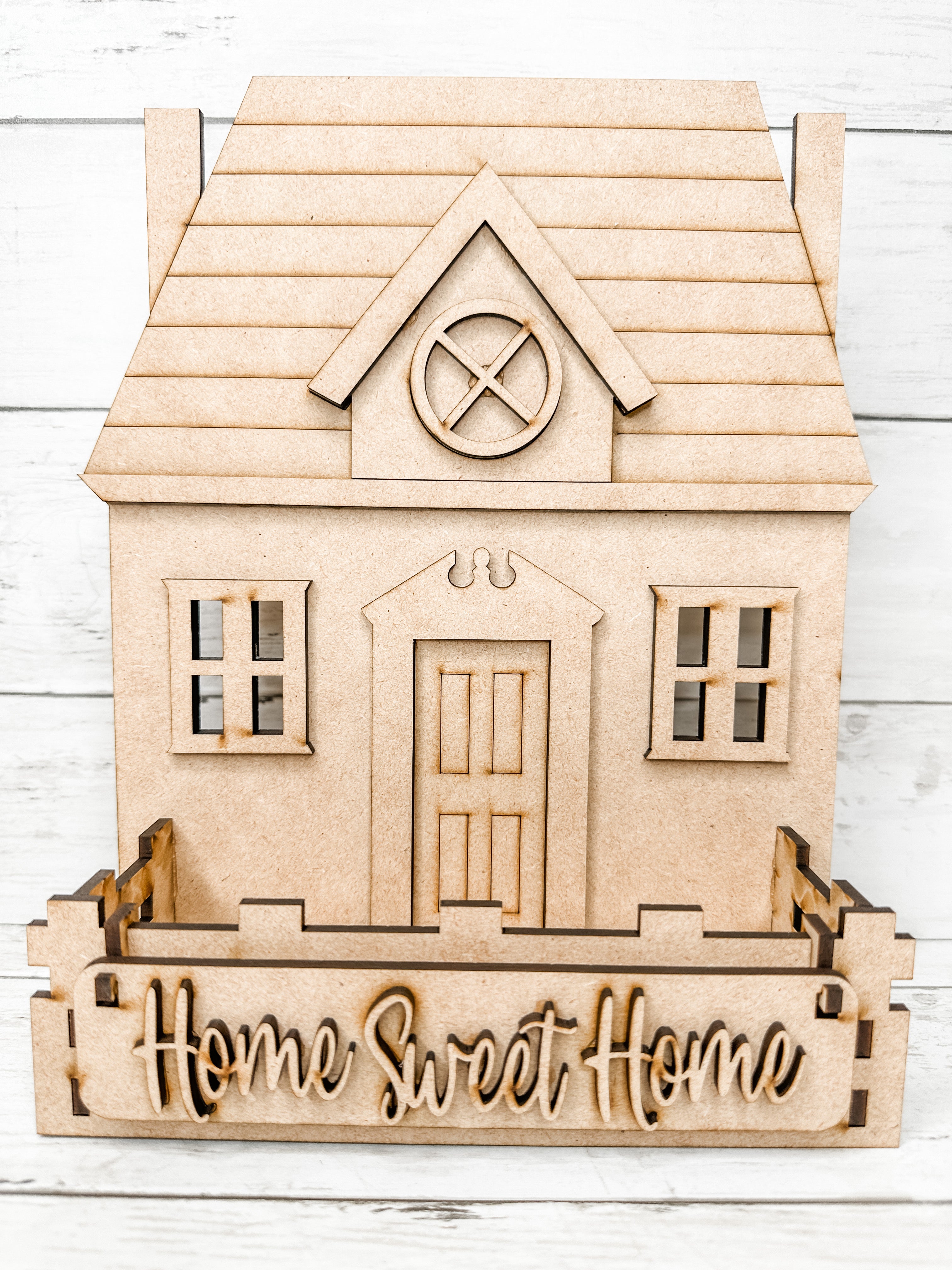 Fancy Box Builds Fancy House Box Base Sept 2023 Crafty Crate Past Box Kit (non-subscrip ...