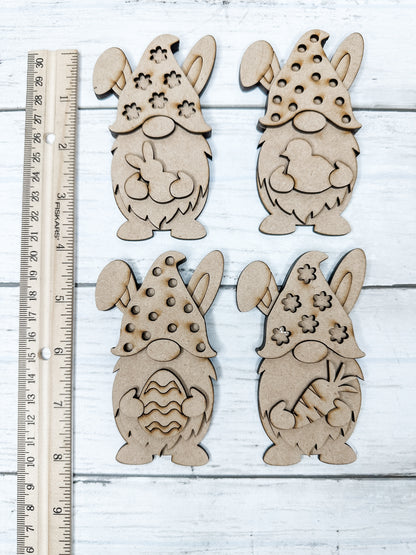 4 Little Easter Gnomes DIY Kit