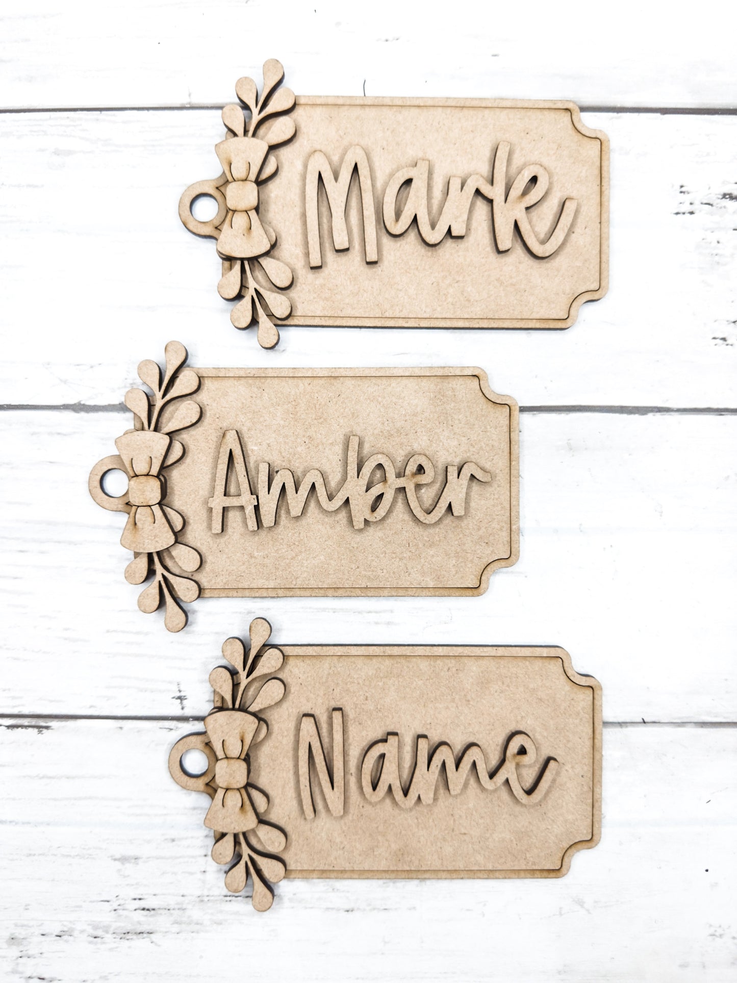 Personalized Everyday Name Tag DIY Kit