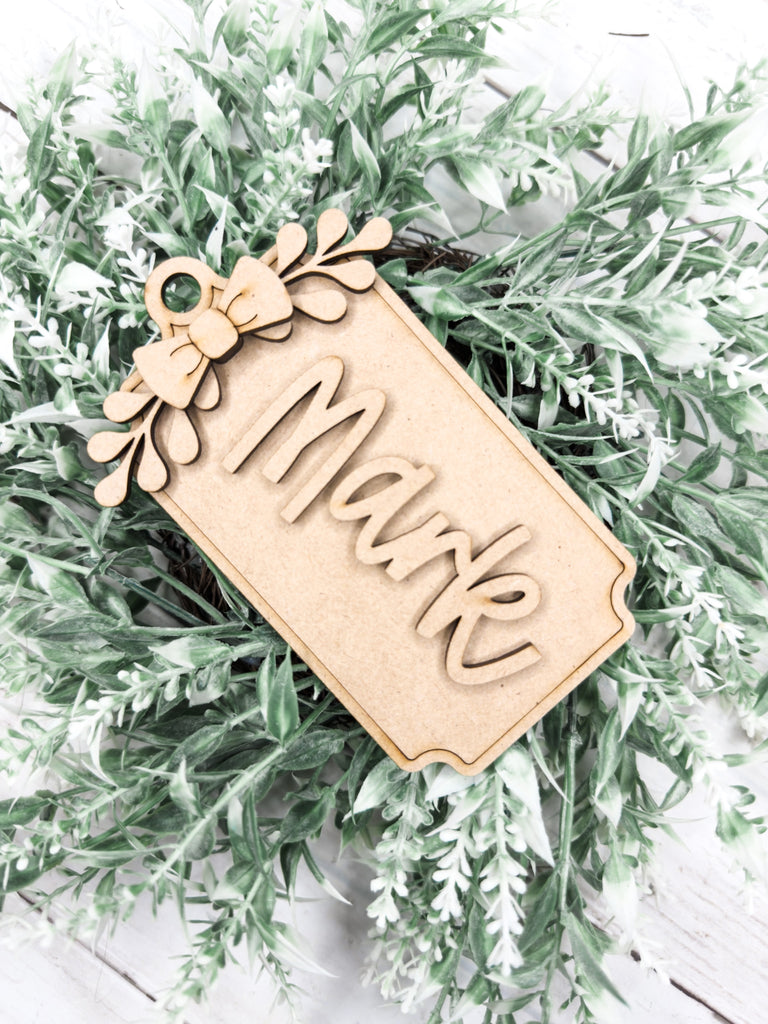 Personal Kit Tag Personalized Everyday Name Tag DIY Kit – The Makers Map - DIY with Amber