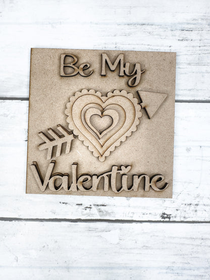 Be Mine Tiered Tray Valentine's Day DIY Kit