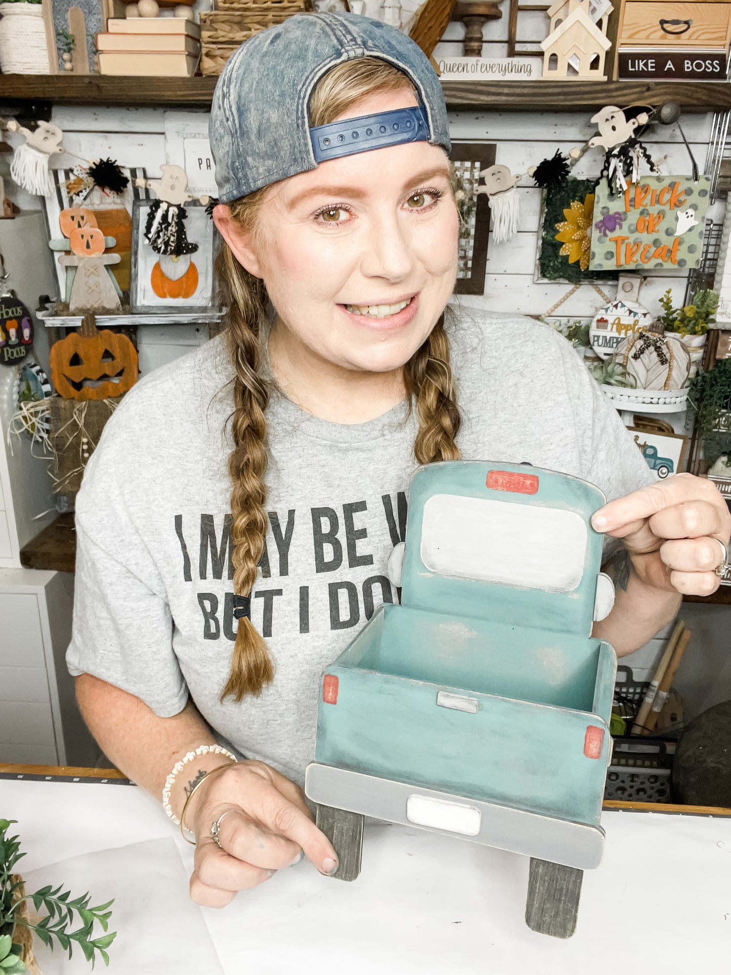 Fall Truck Crafty Crate Past Box Kit (non-subscription)