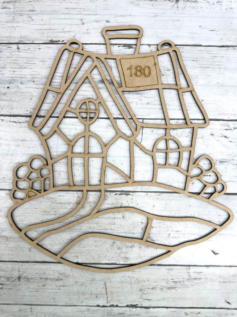 Man Laser Cut Out Wood Shape Craft Supply - UK