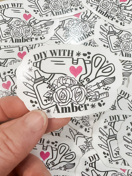 DIY with Amber Sticker