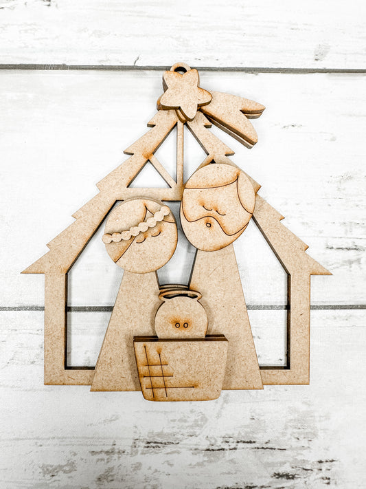Nativity Ornament DIY Kit