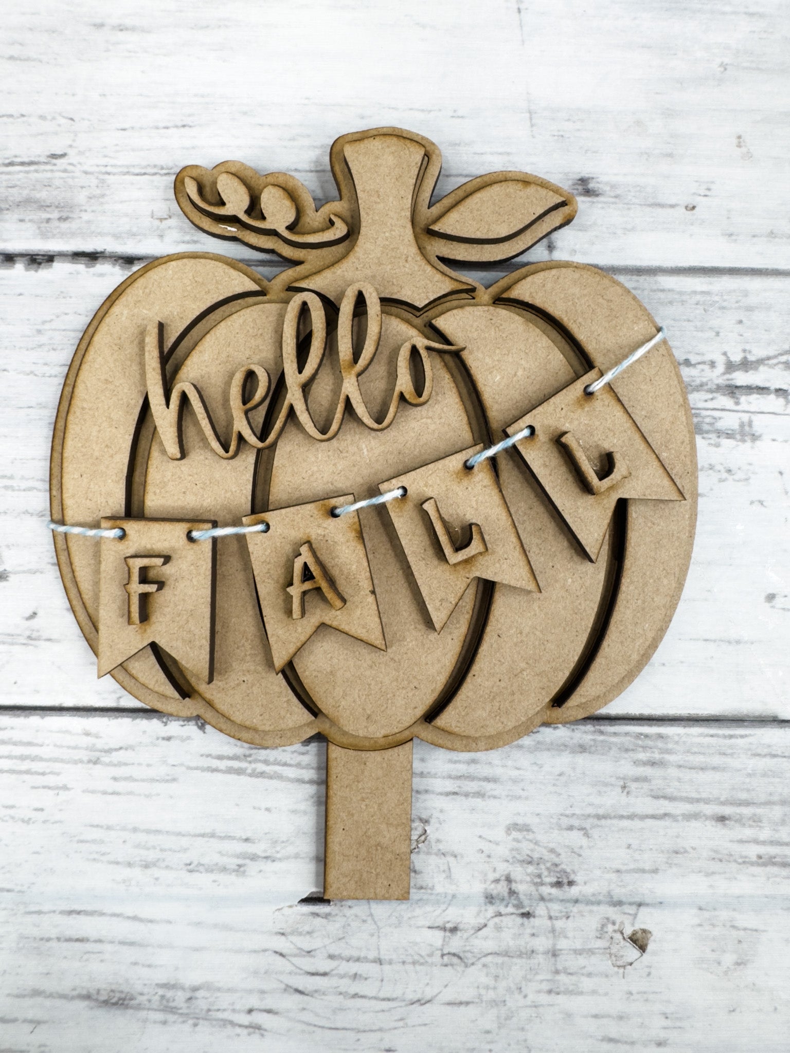 Print Hello Insert Value Hello Fall Insert for Spindle Base – The Makers Map - DIY with Amber