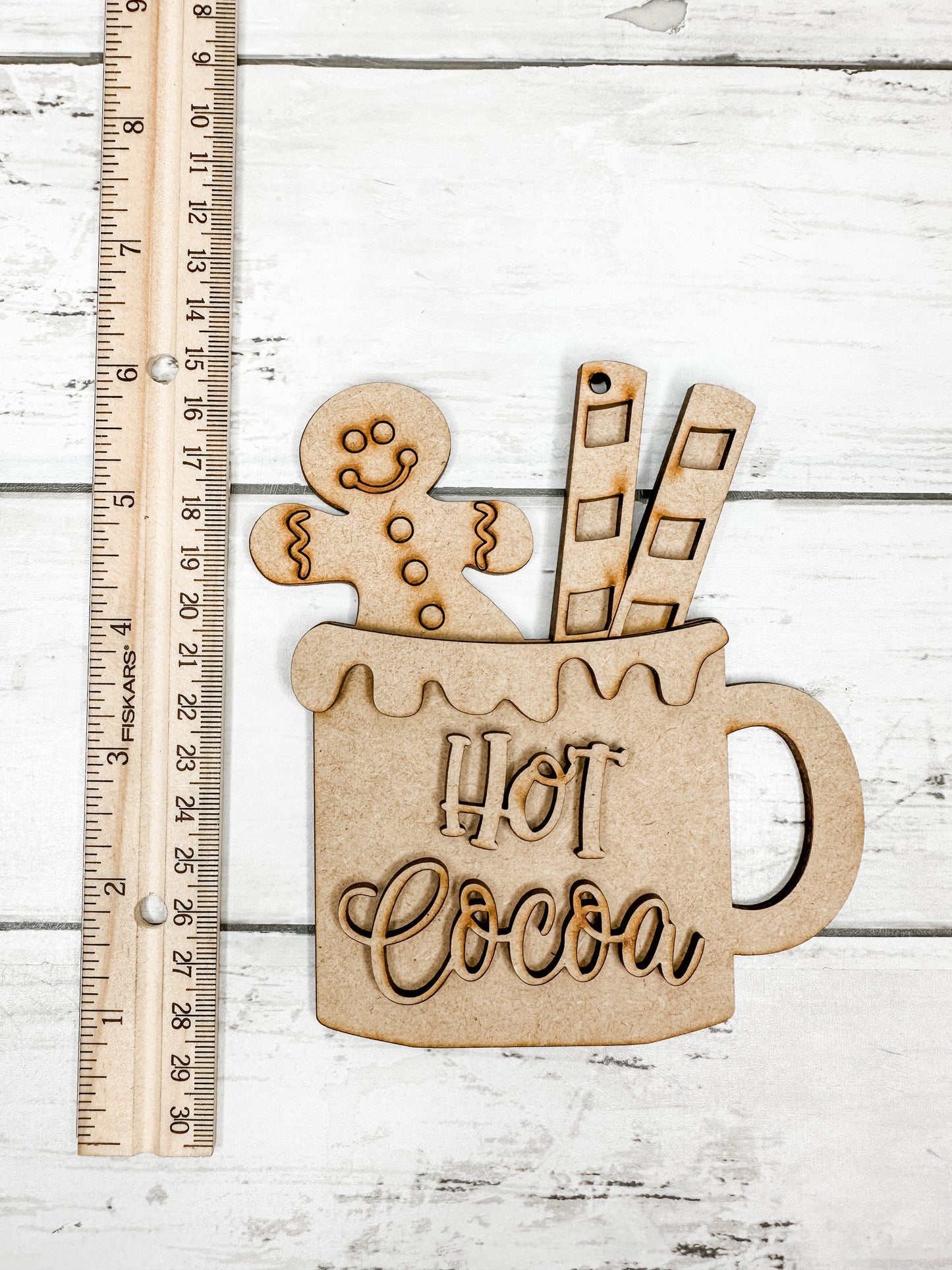 Hot Cocoa Mug Ornament DIY Kit