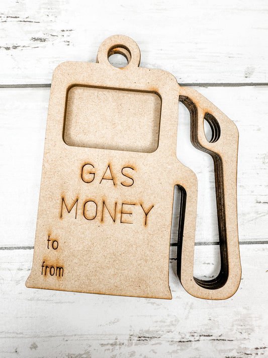 Gas Money Gift Card Holder Ornament DIY Kit