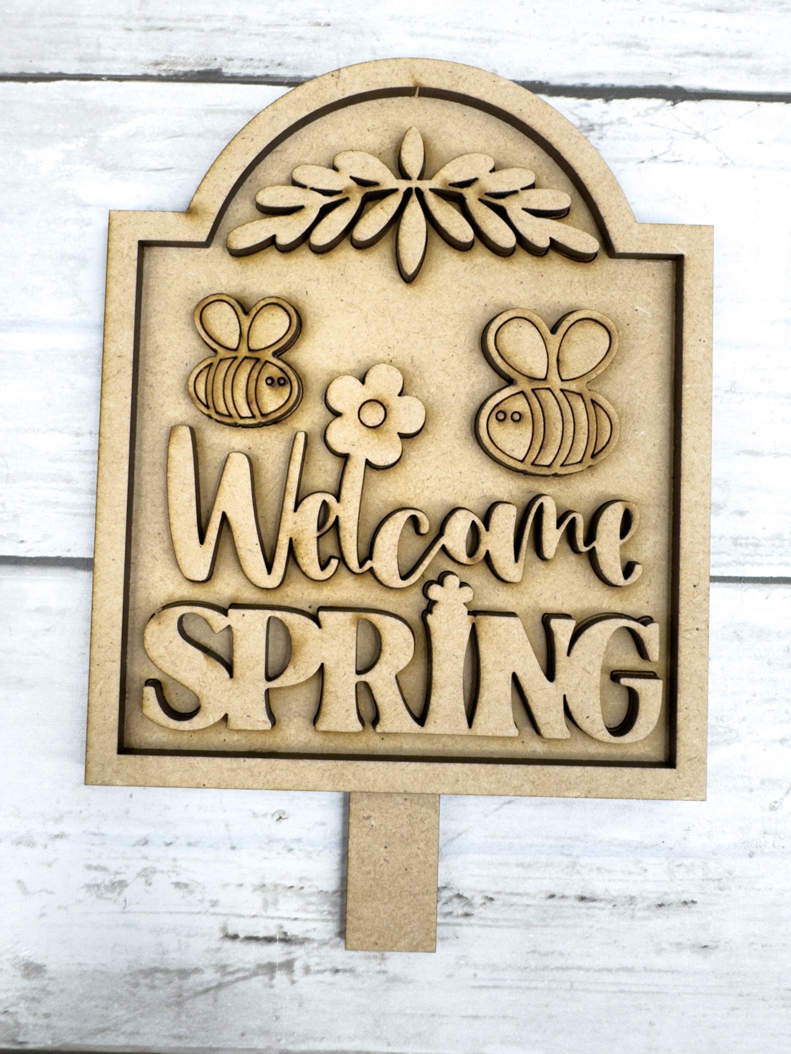 Welcome Spring Insert Welcome Spring Insert for Spindle Base – The Makers Map - DIY with Amber