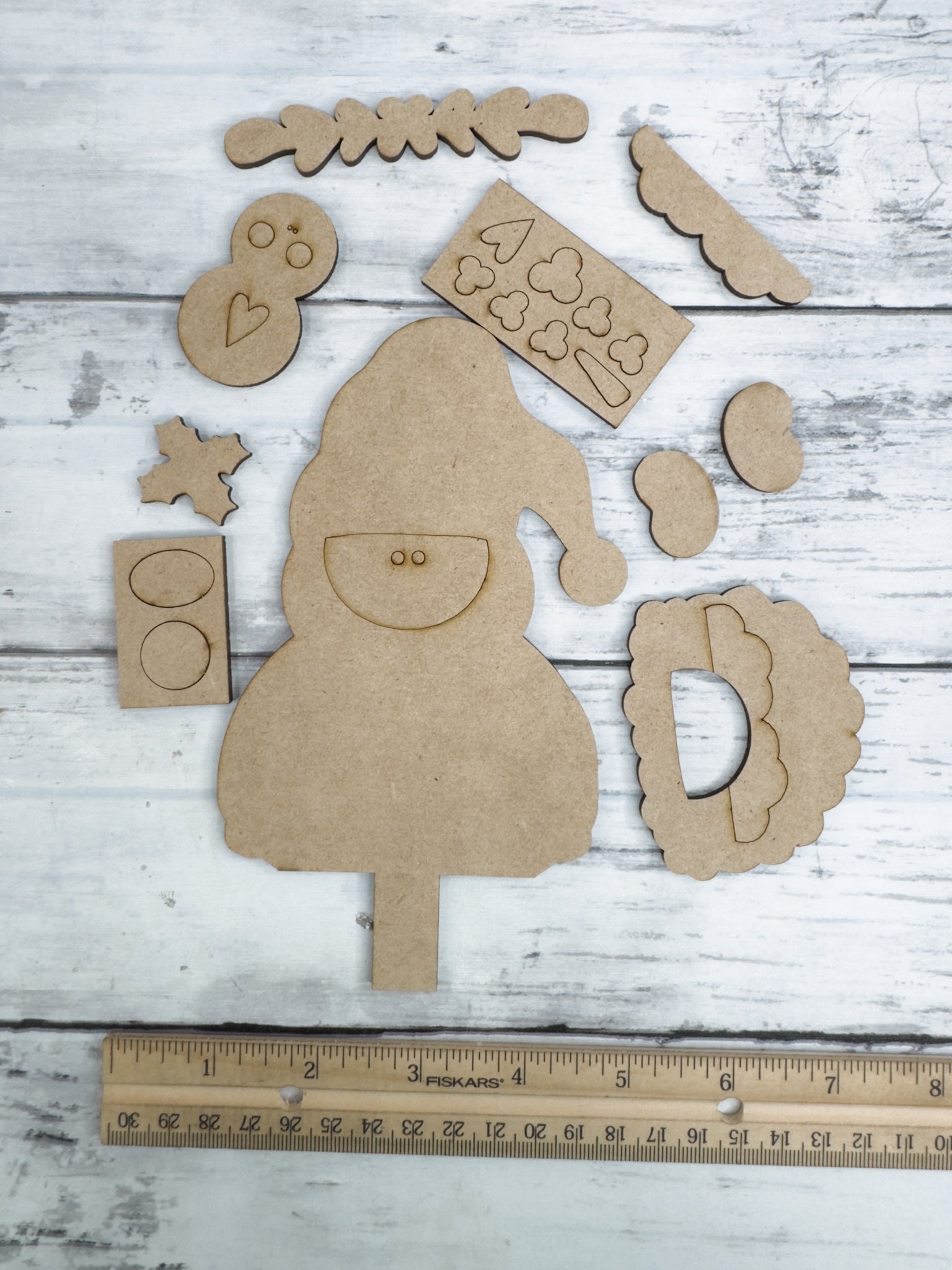 Santa Insert Santa Insert for Spindle Base – The Makers Map - DIY with Amber