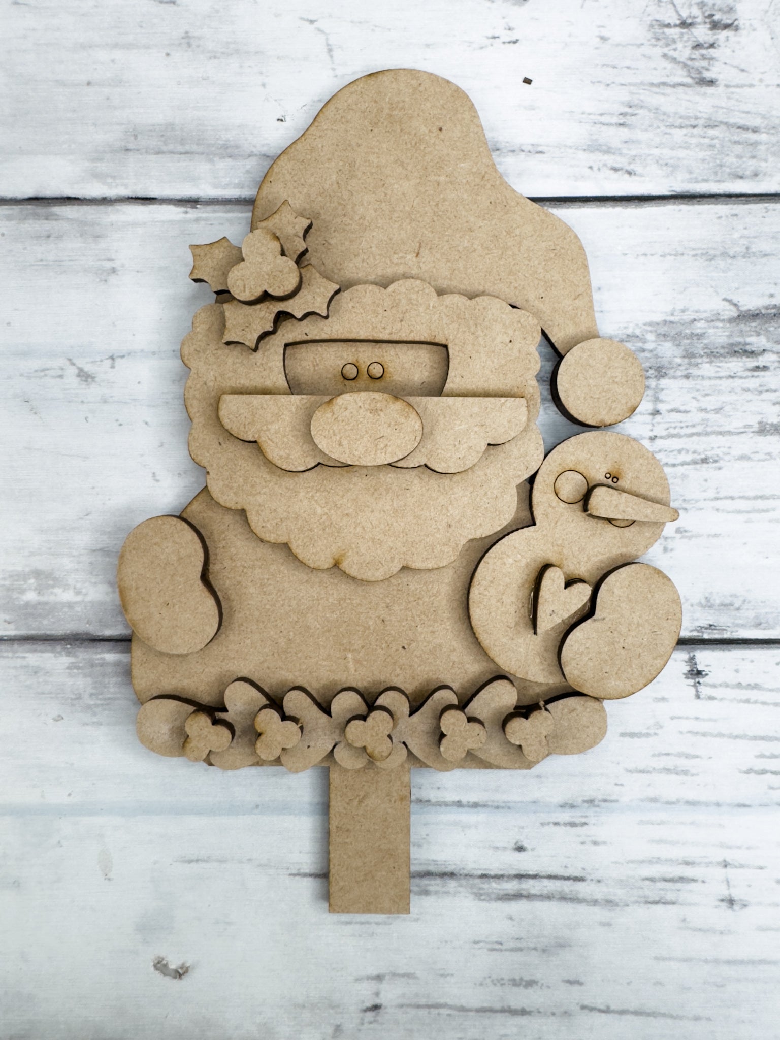 Santa Insert Santa Insert for Spindle Base – The Makers Map - DIY with Amber