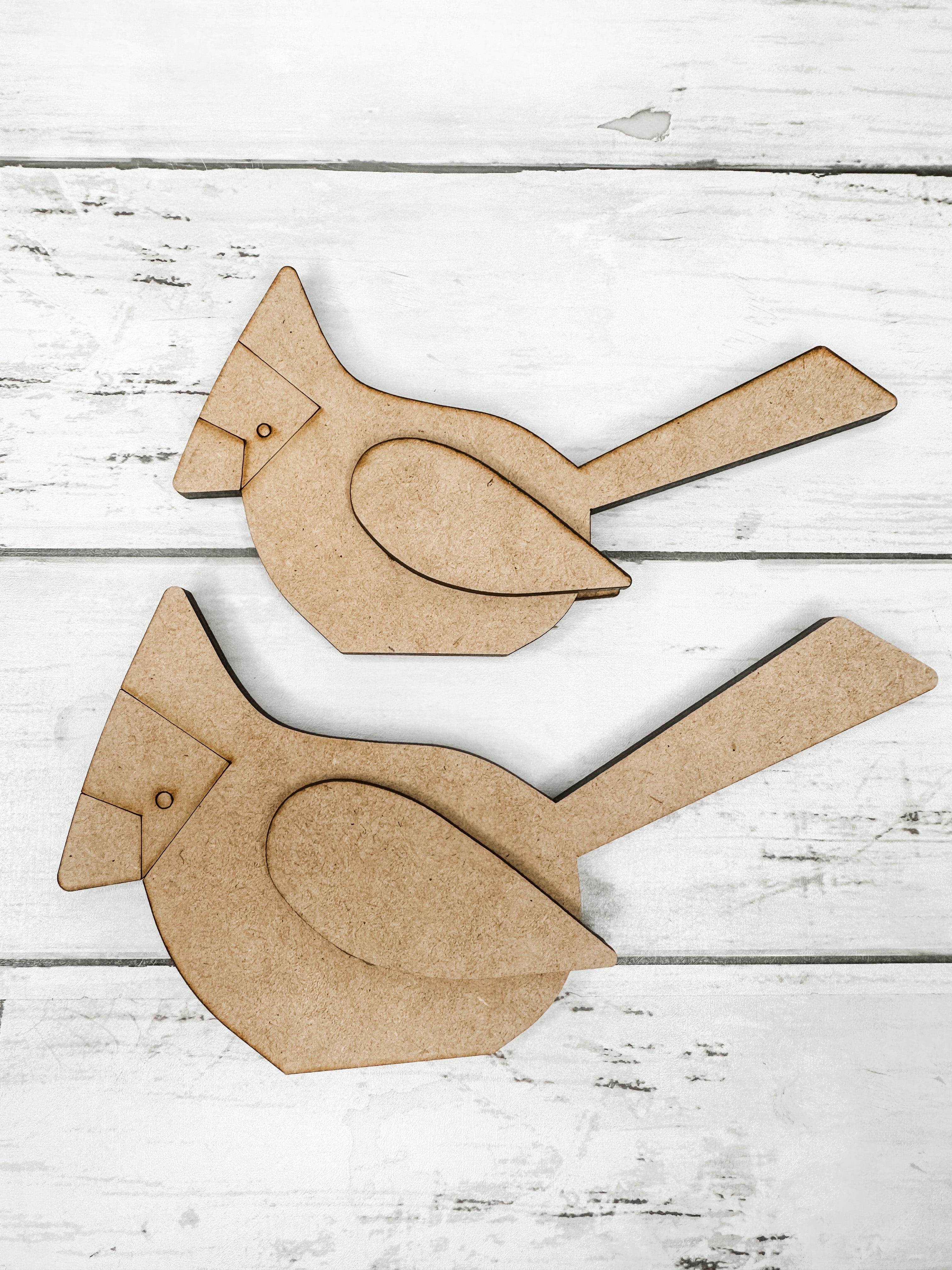 Diy Cardinal Pair of Sitting Cardinals DIY Kit – The Makers Map - DIY with Amber