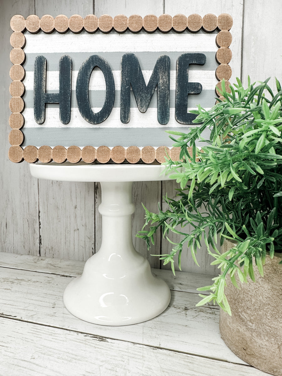 Beaded Frame Home Sign DIY Kit – The Makers Map - DIY with Amber