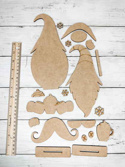 Standing Hot Cocoa Gnome DIY Kit