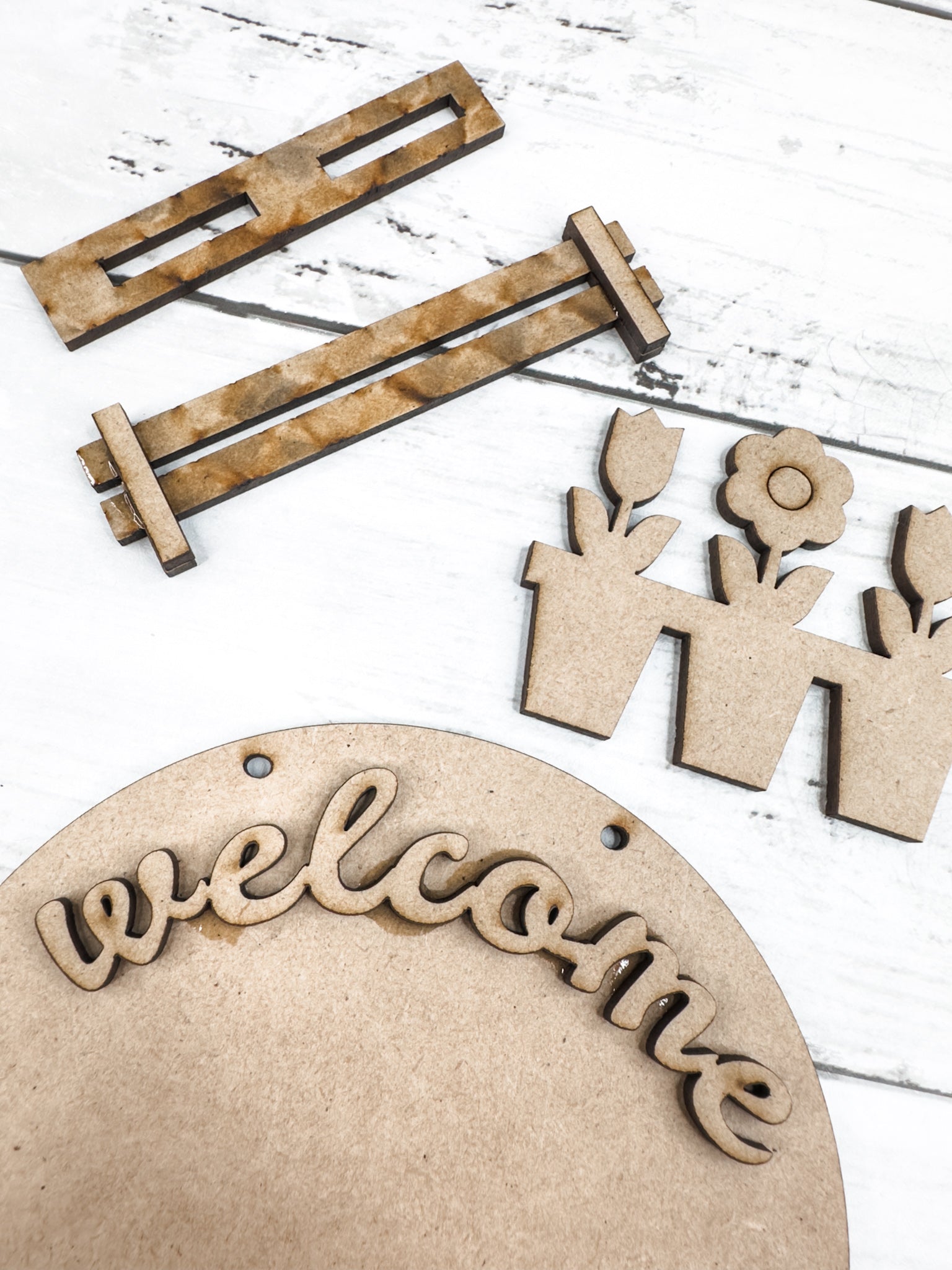 5 in Welcome Spring Round DIY Kit – The Makers Map - DIY with Amber