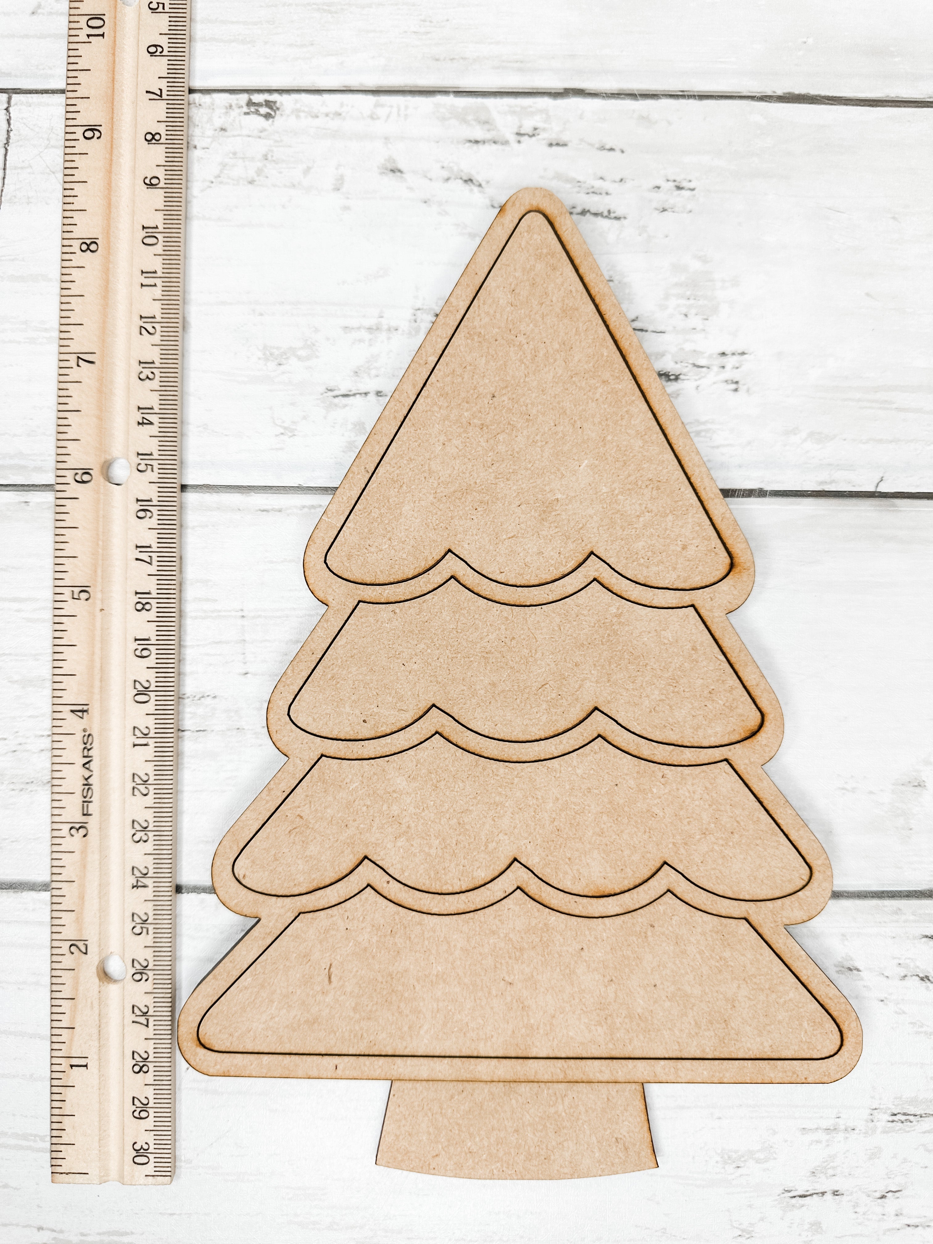 Layered Tree Cut Out DIY Kit – The Makers Map - DIY with Amber