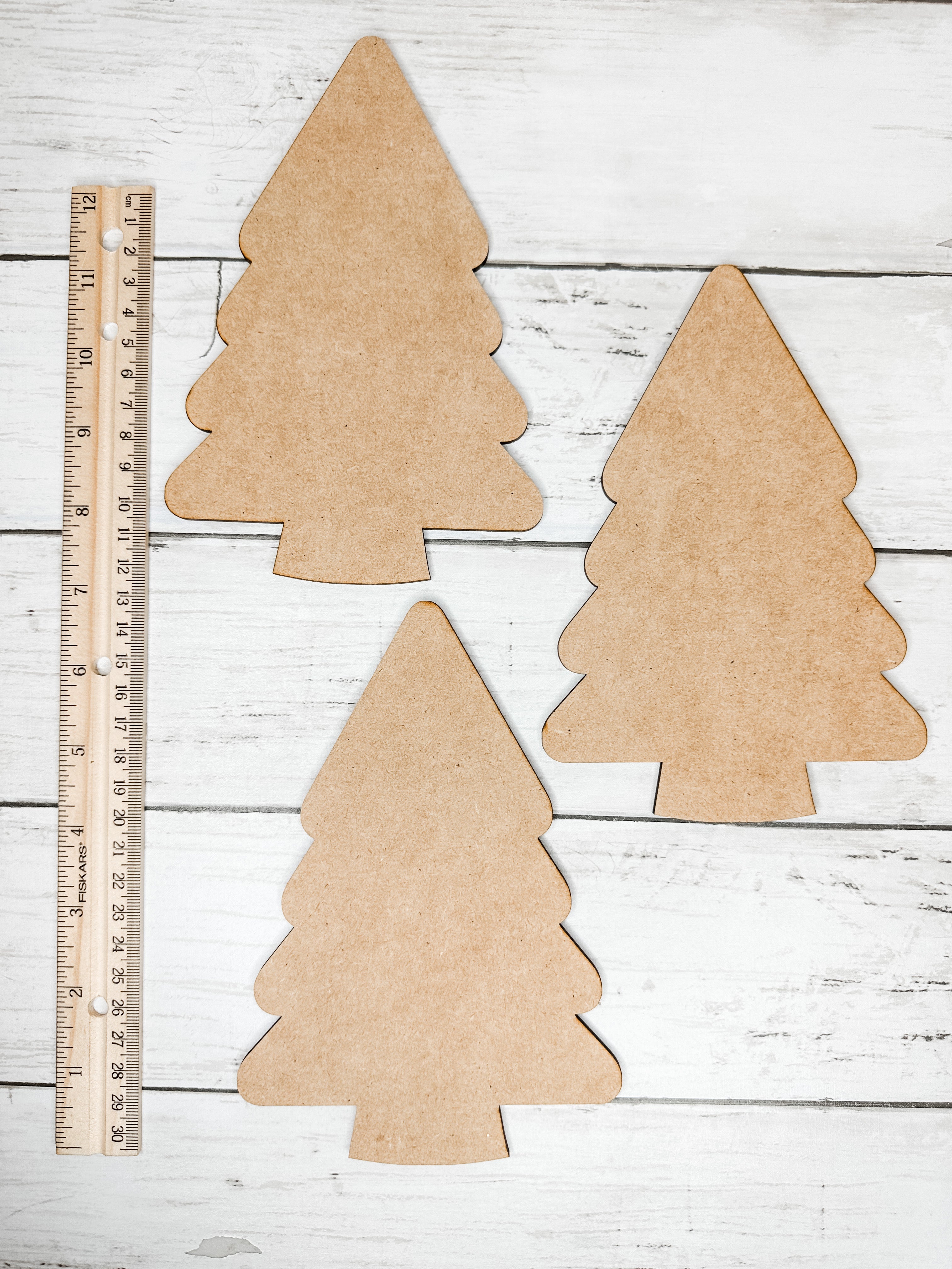 3 Tree Shape Cut Outs DIY Kit – The Makers Map - DIY with Amber