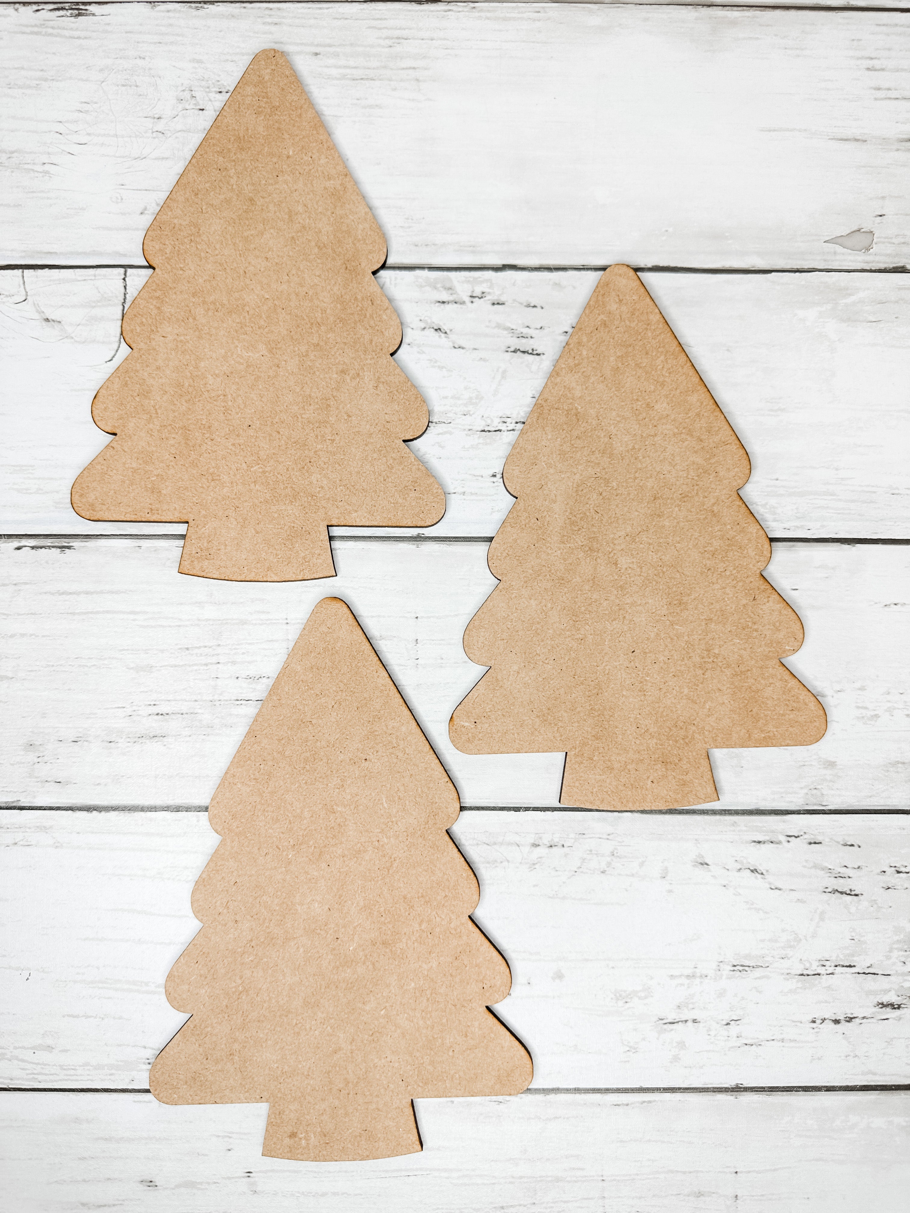 3 Tree Shape Cut Outs DIY Kit – The Makers Map - DIY with Amber