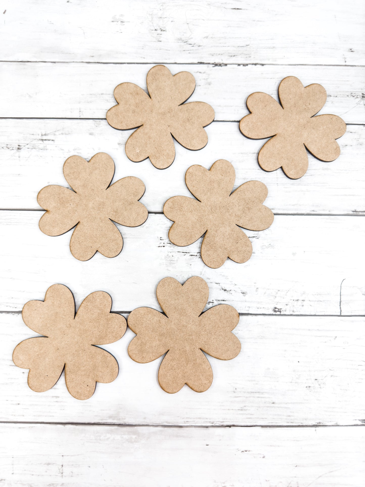 6 clover cut outs DIY Kit
