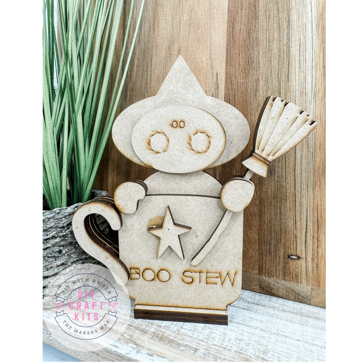 Mini Witch Boo Stew in mug Shelf Sitter DIY Kit – The Makers Map - DIY ...