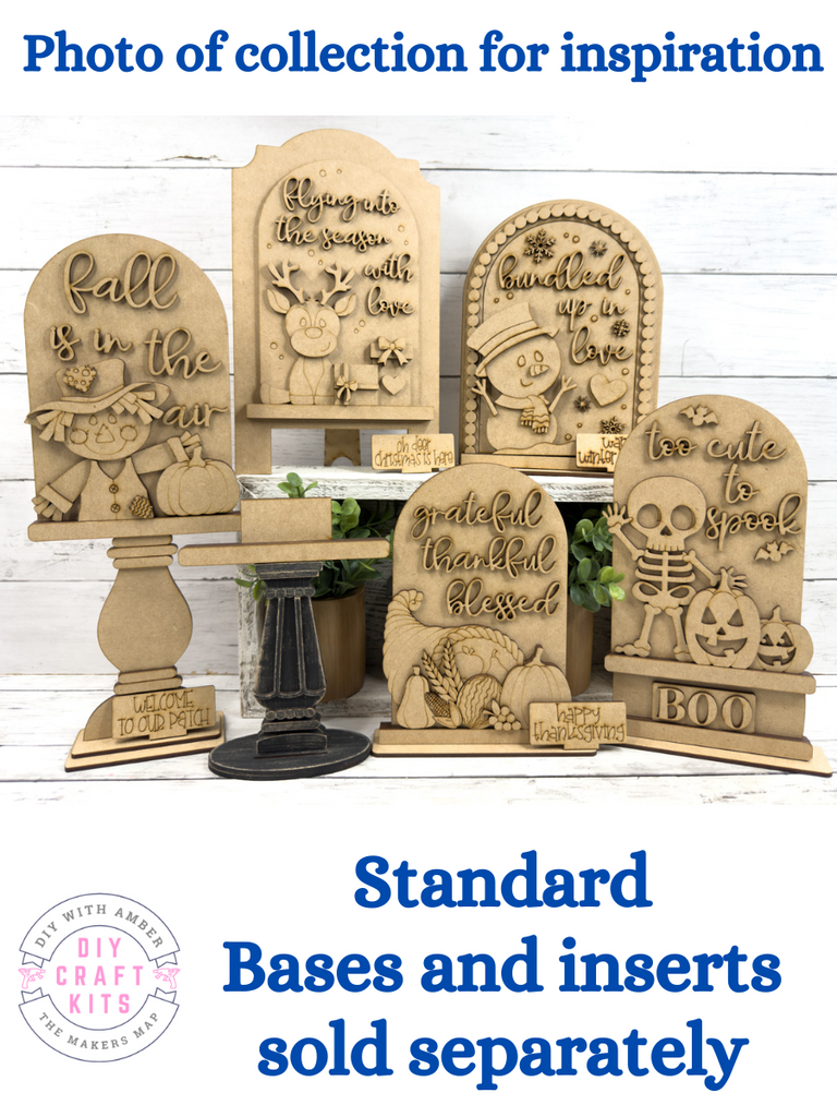 Standard Arch Beaded Framed Base for Interchangeable Arch inserts – The ...