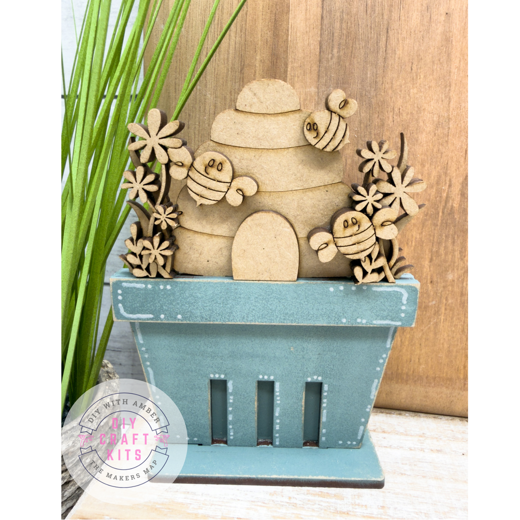 Whimsy Bee Hive Add on Insert – The Makers Map - DIY with Amber