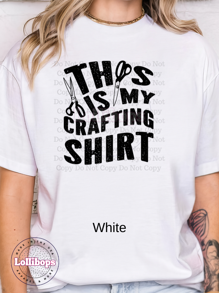 This is My Crafting Shirt Tee – The Makers Map - DIY with Amber