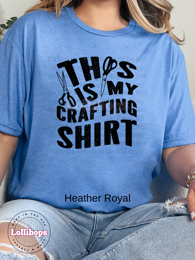 This is My Crafting Shirt Tee – The Makers Map - DIY with Amber