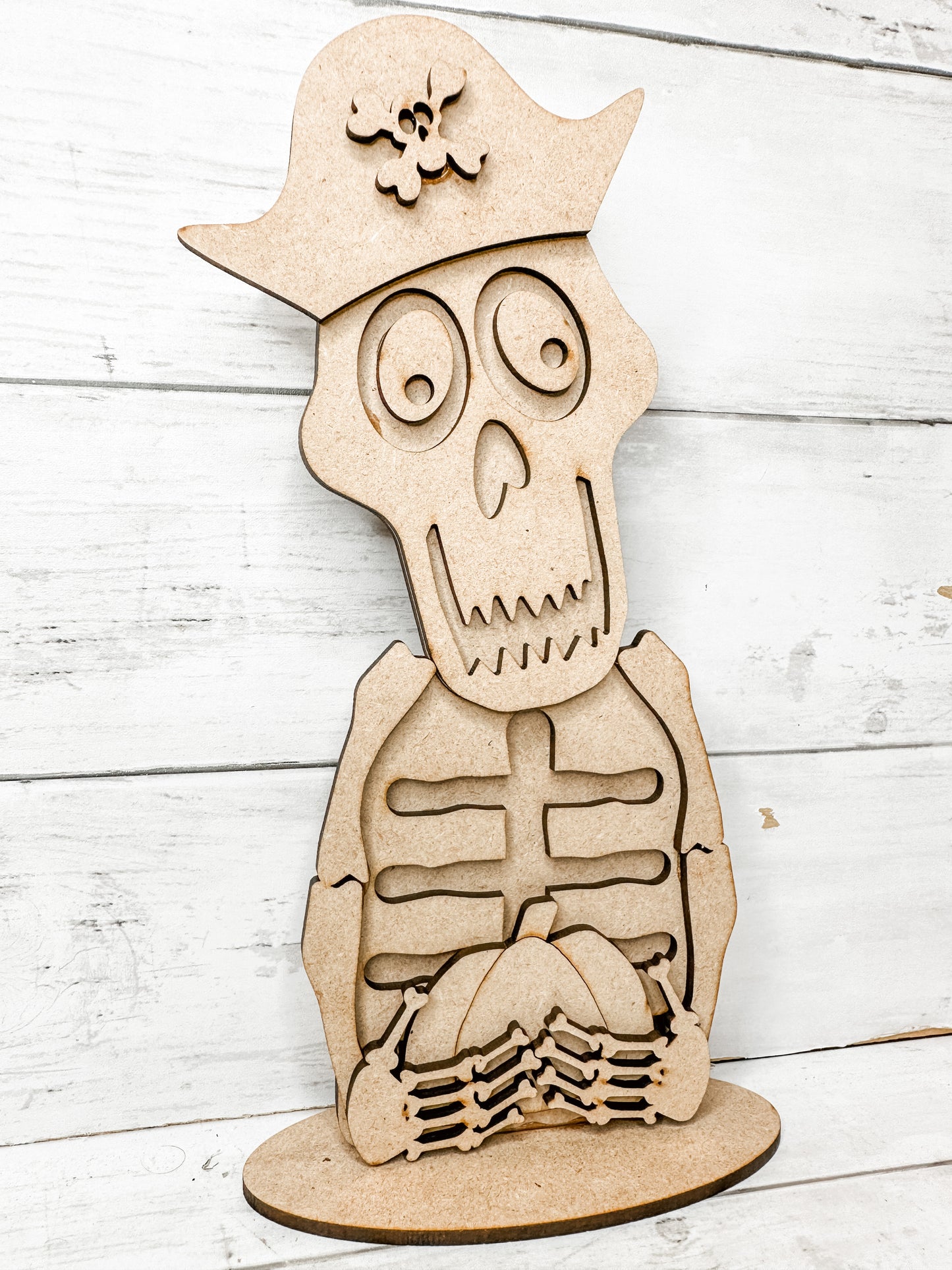 Sitting Skeleton Halloween DIY Kit