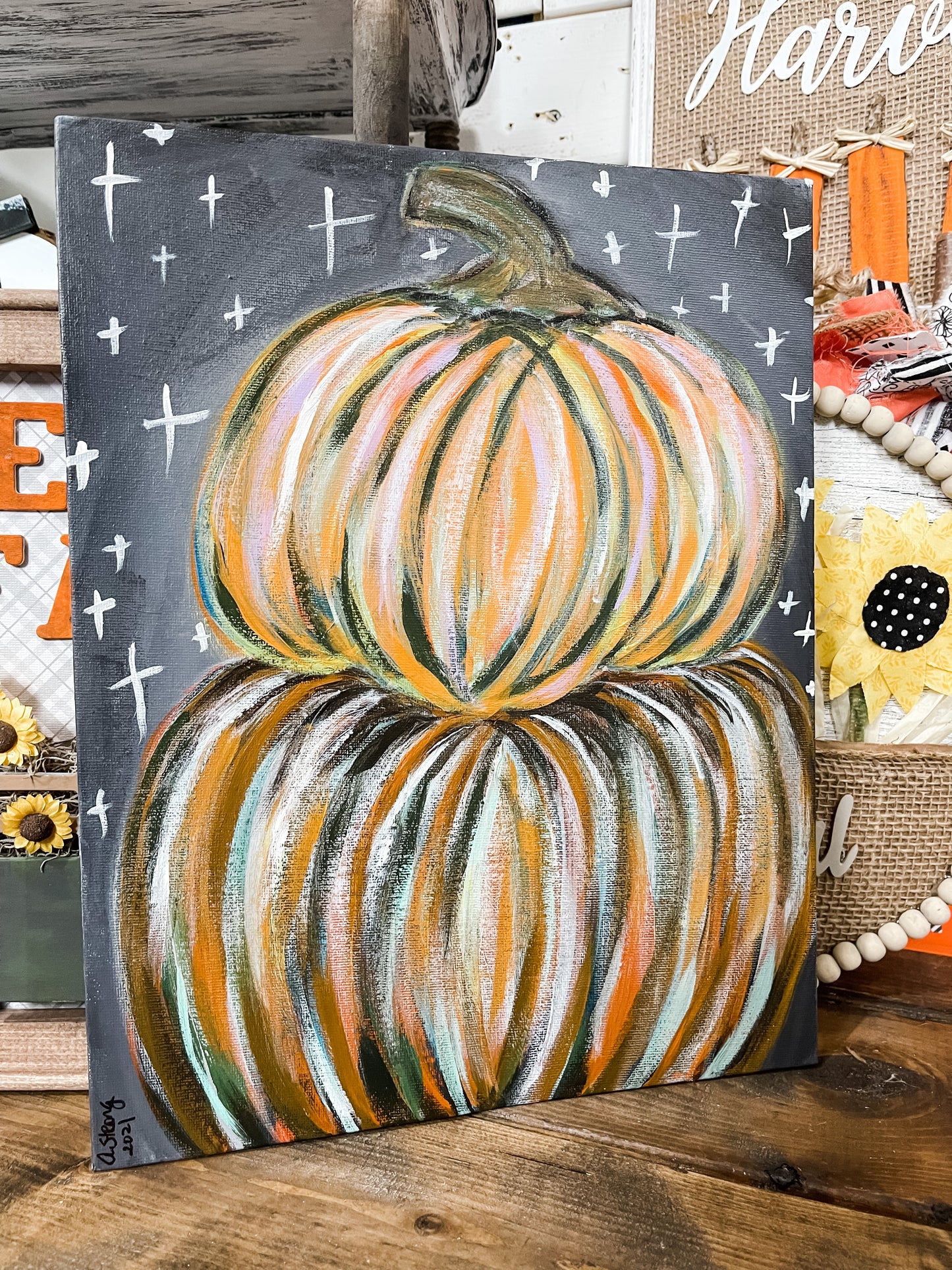 Tutorial: Pumpkin Painting