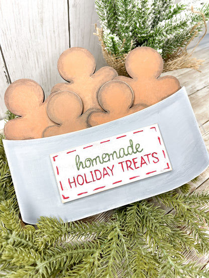 Holiday Gingerbread Cookie Tin DIY Kit