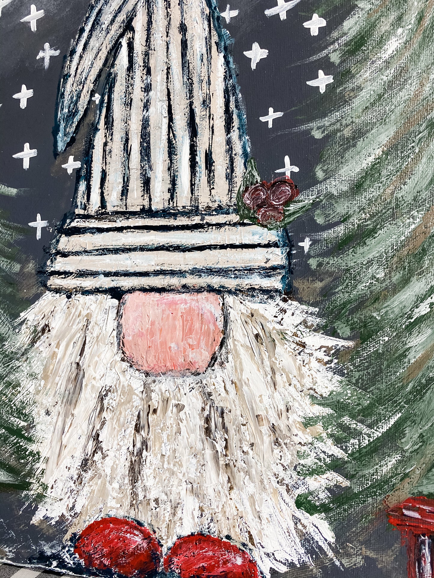 Tutorial: Gnome Christmas Painting