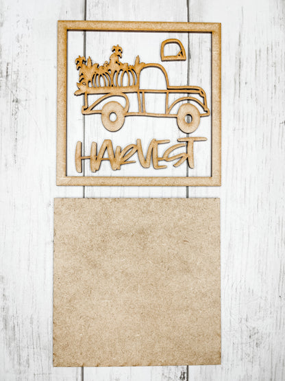 Harvest Truck Sign DIY Kit