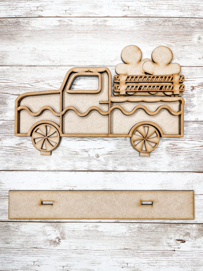 Gingerbread Truck DIY Kit